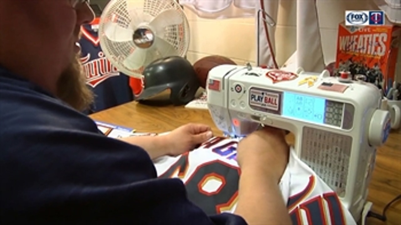 Behind the scenes in the Twins' equipment room 