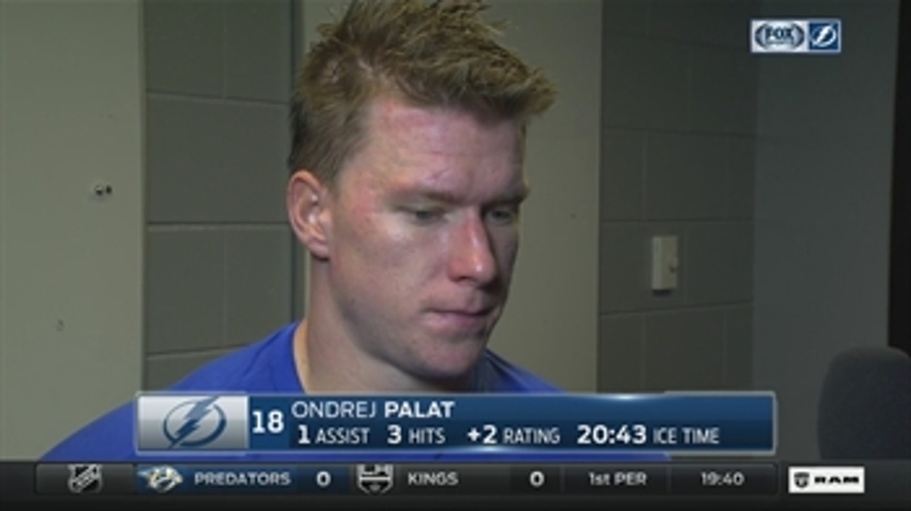 Ondrej Palat on win: 'It gave us a lot of confidence'