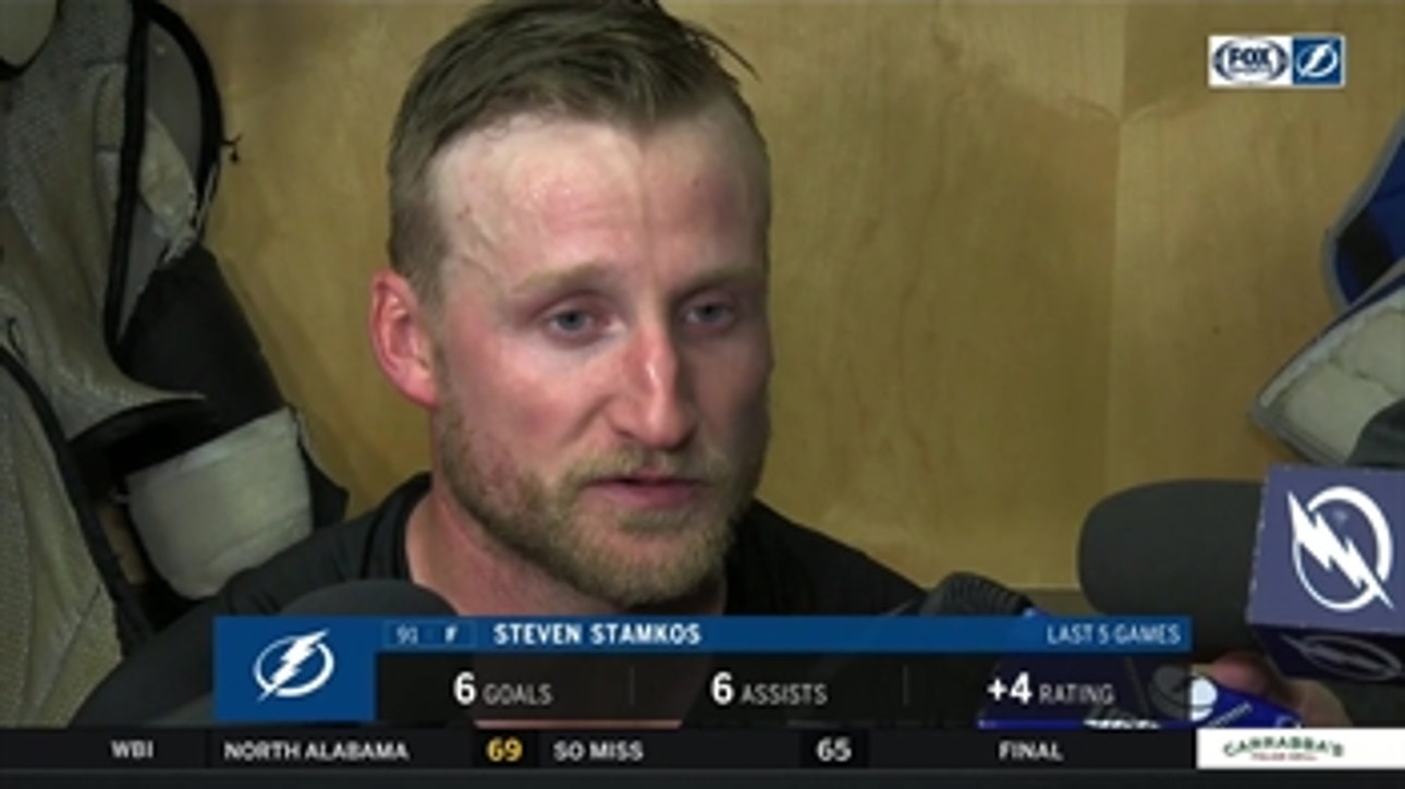 Steven Stamkos discusses Lightning comeback win, his 4-point night