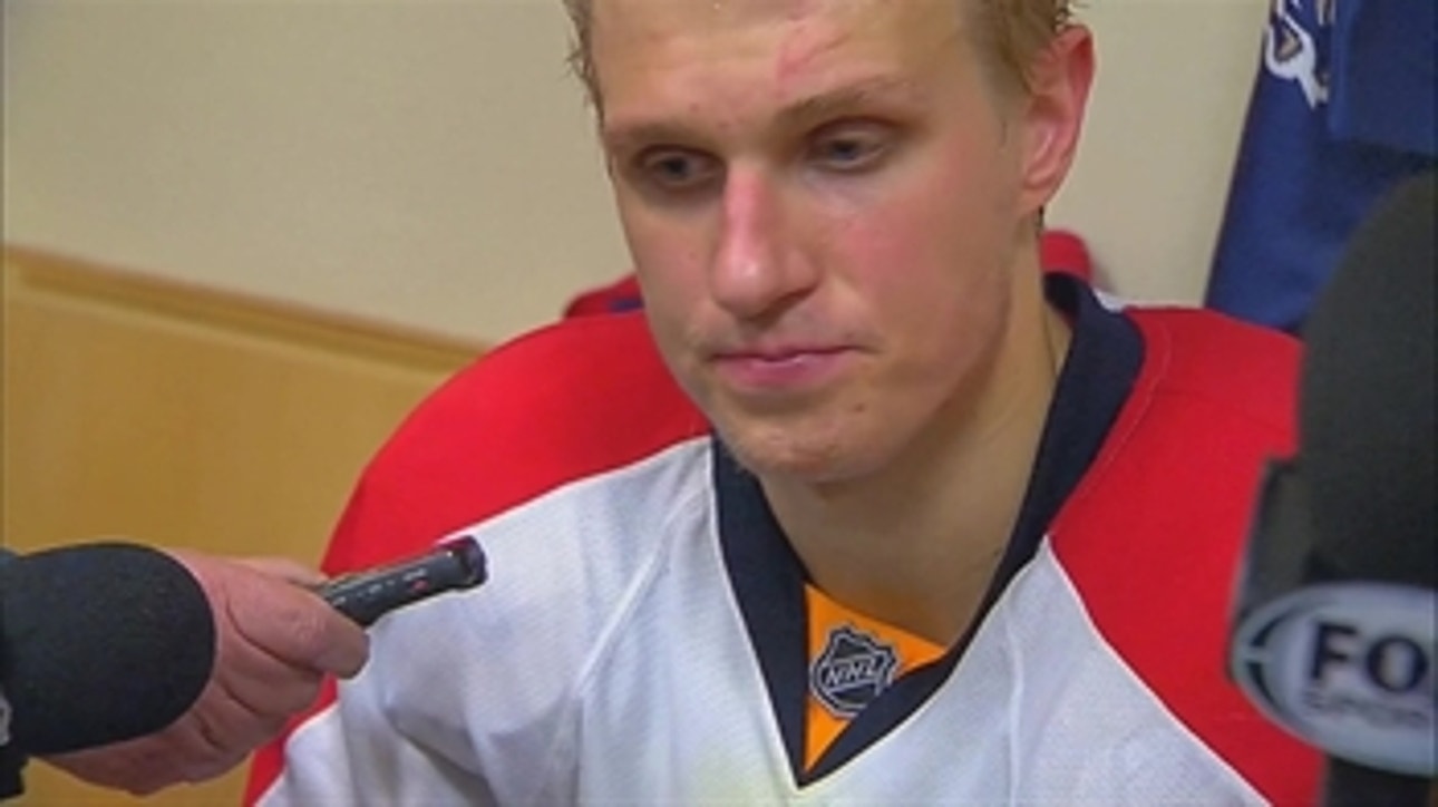 Nick Bjugstad says Panthers were sloppy defensively in loss