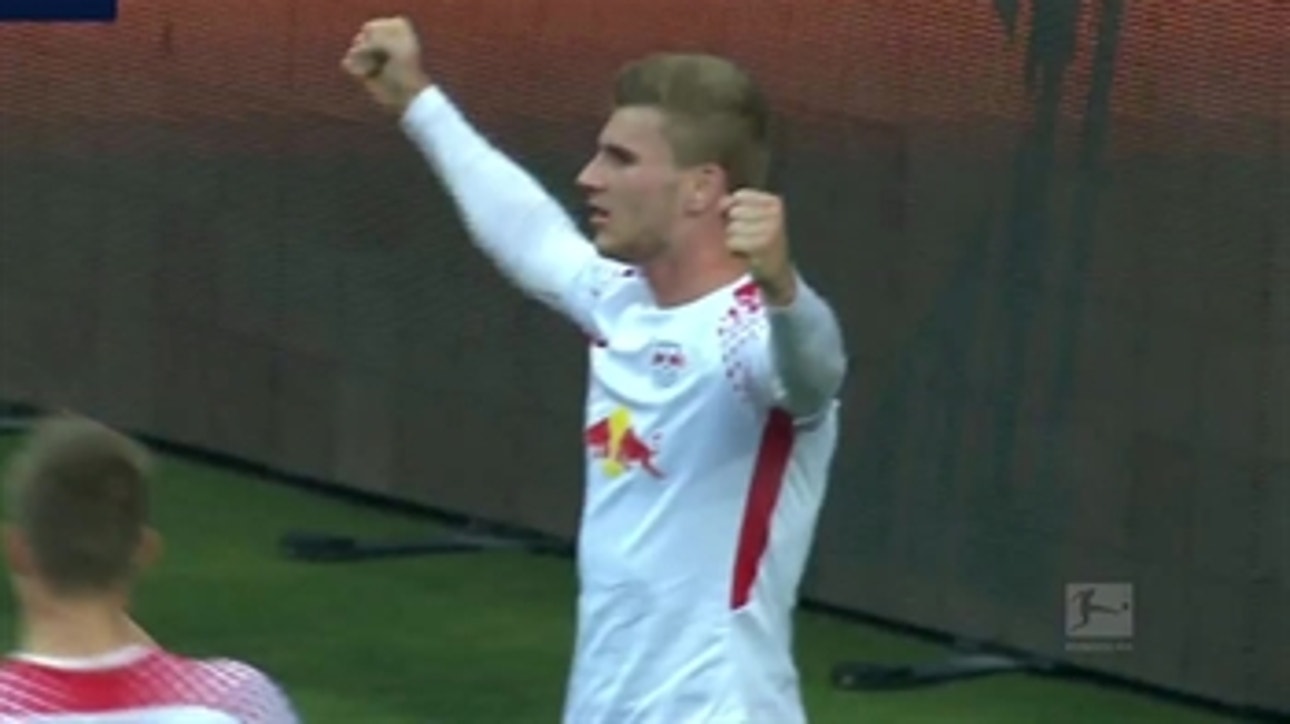 Timo Werner strikes first for RB Leipzig ' 2017-18 Bundesliga Highlights