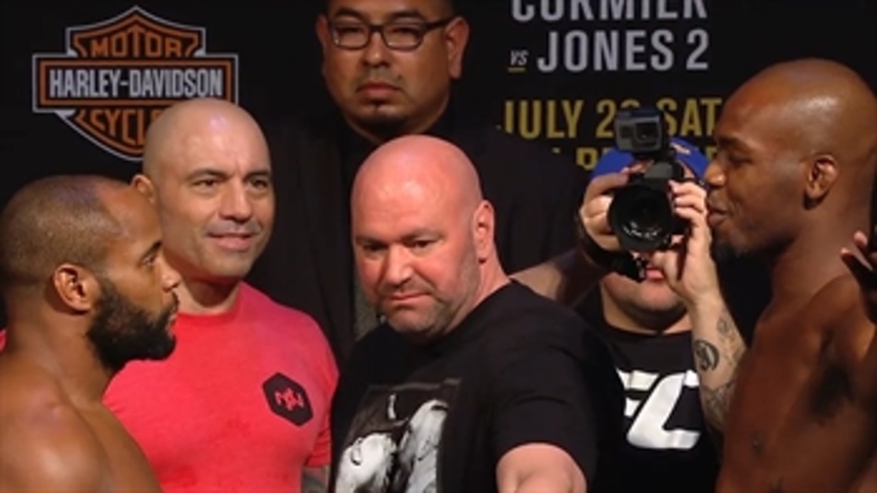 Why was Dana White so calm during the Jones - Cormier faceoff?