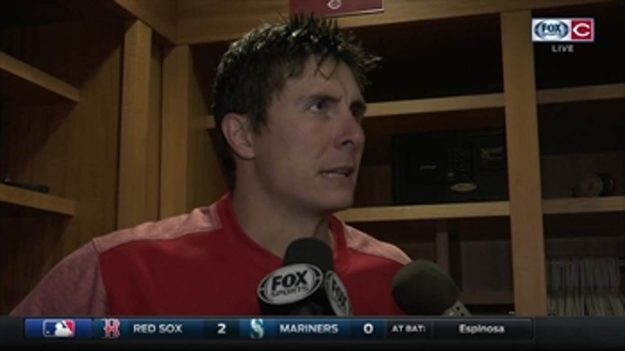 Homer Bailey discusses his outing vs Yankees