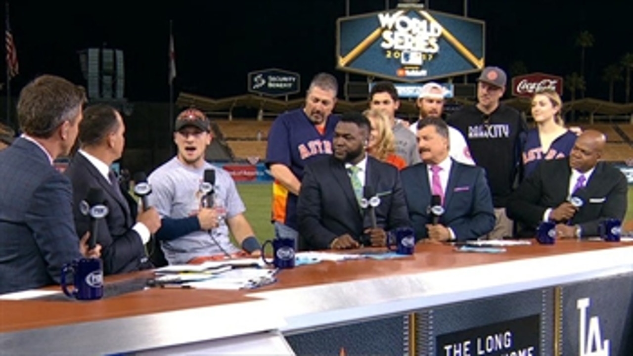 Alex Bregman joins the FOX MLB Crew after Game 7