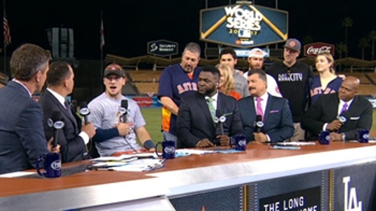 Alex Bregman joins the FOX MLB Crew after Game 7