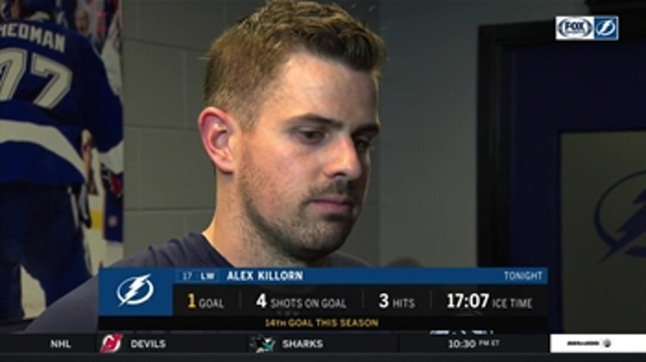 Alex Killorn on his game-winner vs. Maple Leafs