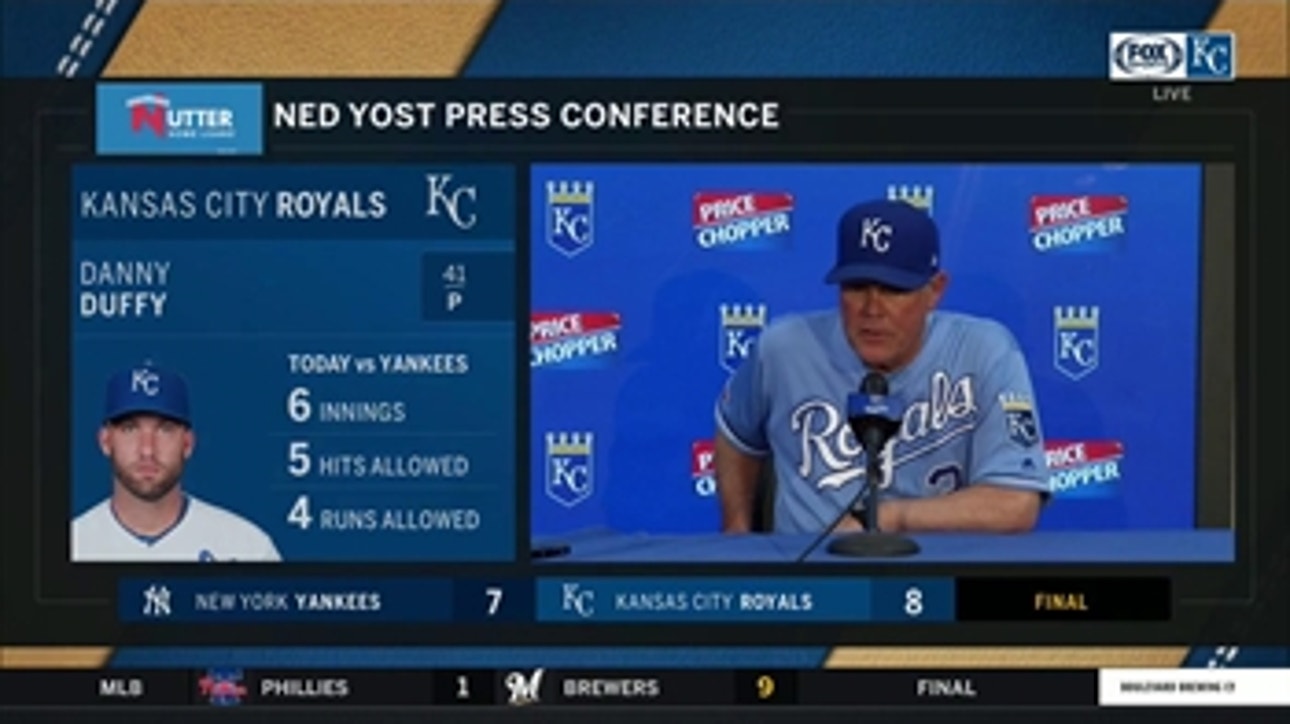 Ned Yost: 'Nicky Lopez made some great plays' in Royals' win over Yankees