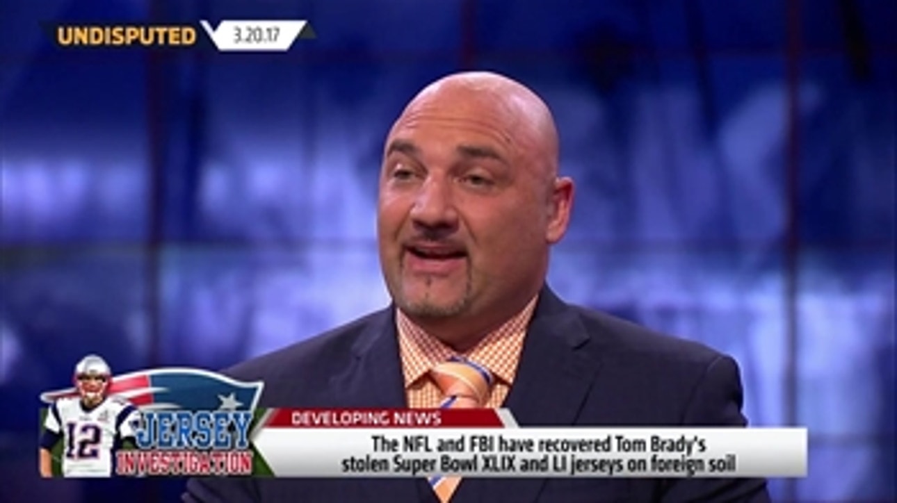 Jay Glazer update on Tom Brady's stolen Super Bowl Jersey (FULL SEGMENT) ' UNDISPUTED