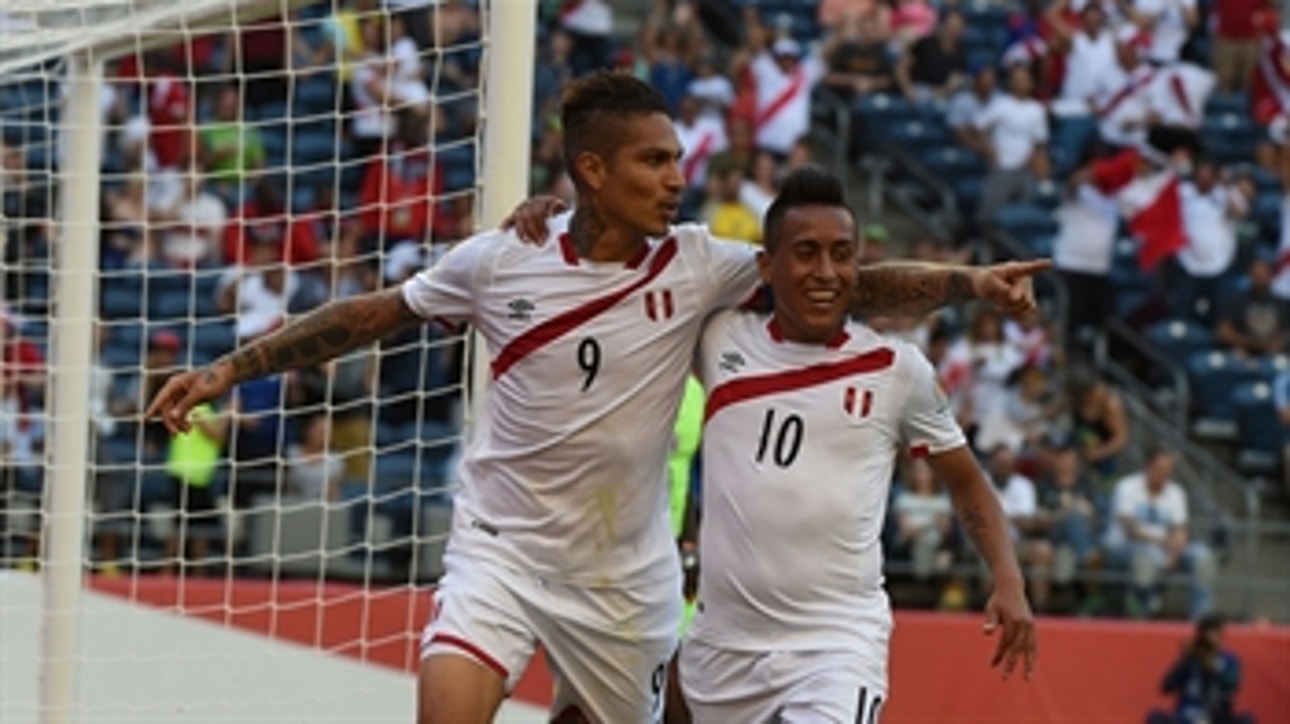 Guerrero's diving header gives Peru 1-0 lead vs. Haiti ' 2016 Copa America Highlights