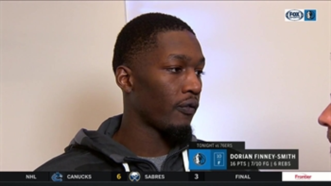 Dorian Finney-Smith Chips in with 16 Points, Mavs beat 76ers