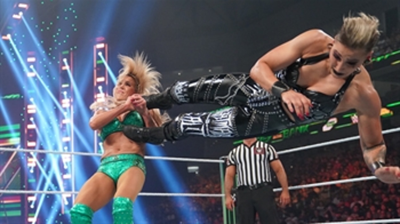 Rhea Ripley goes on the attack against Charlotte Flair: WWE Money in the Bank 2021 (WWE Network Exclusive)