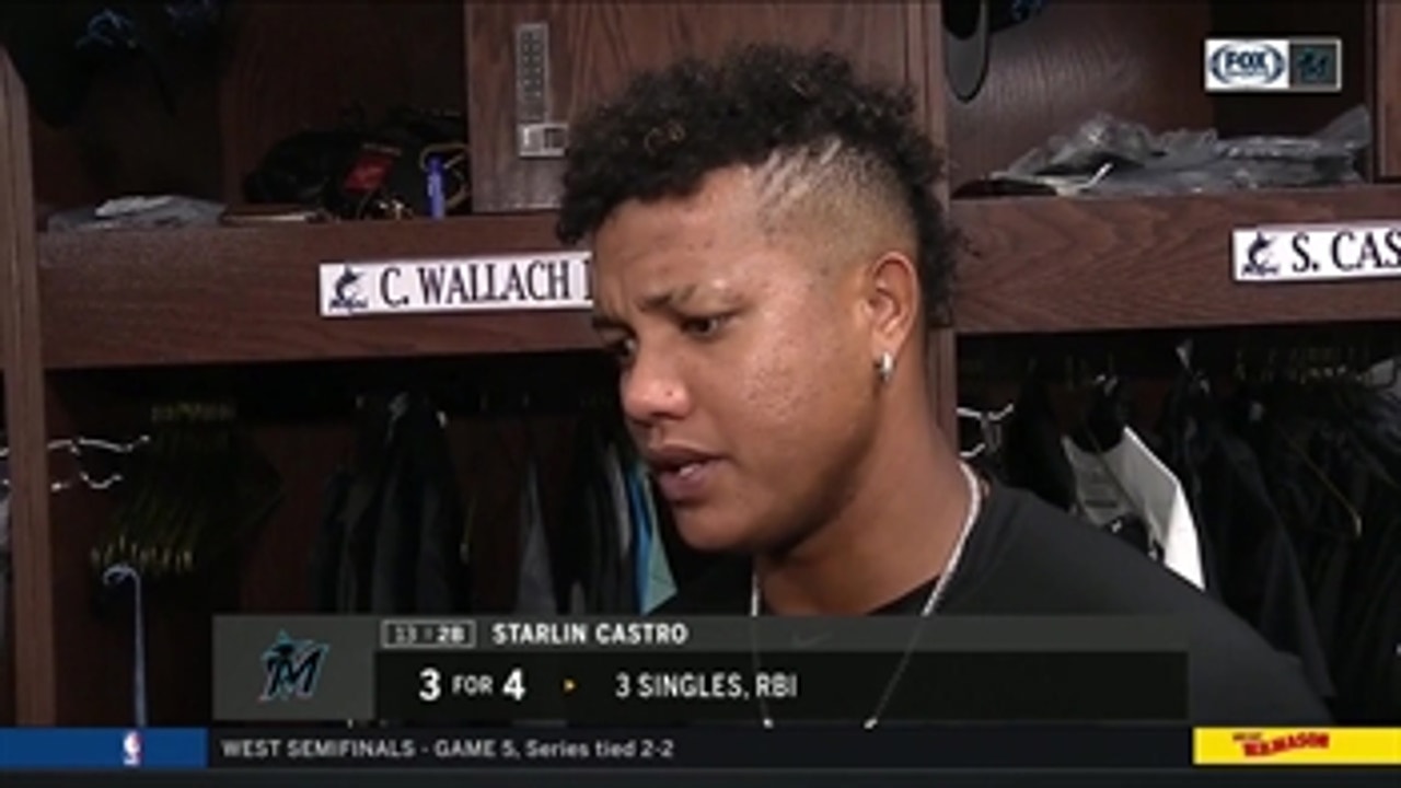 Starlin Castro talks about heating up at the plate, walk-off loss to Cubs