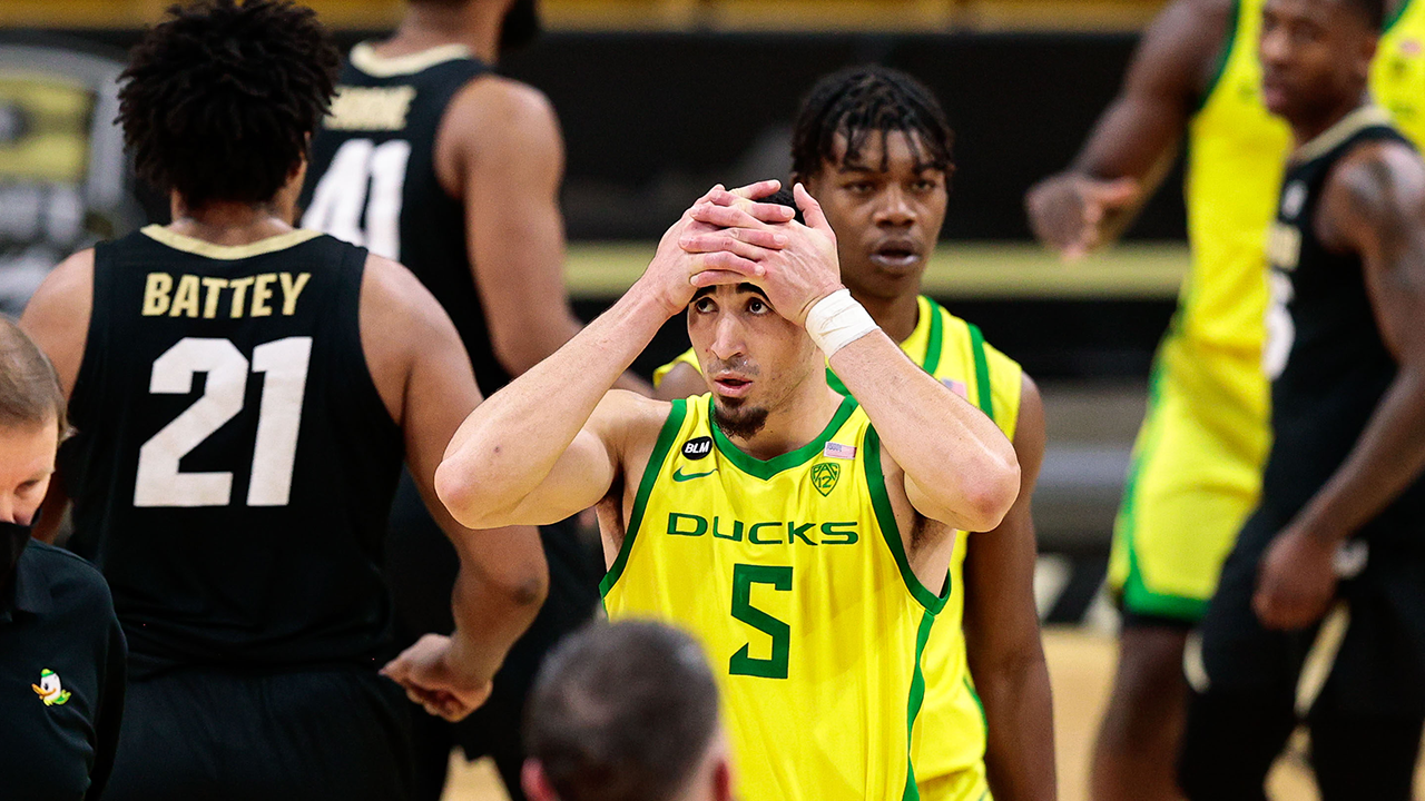Chris Duarte scores 27, but Colorado upsets No. 17 Oregon, 79-72
