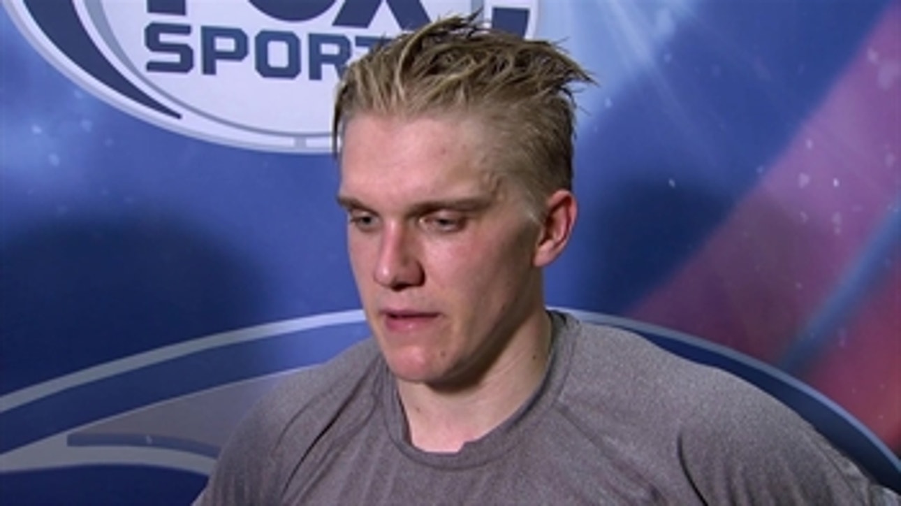 Jakob Silfverberg on the kicking motion call that took away a potential game-tying goal