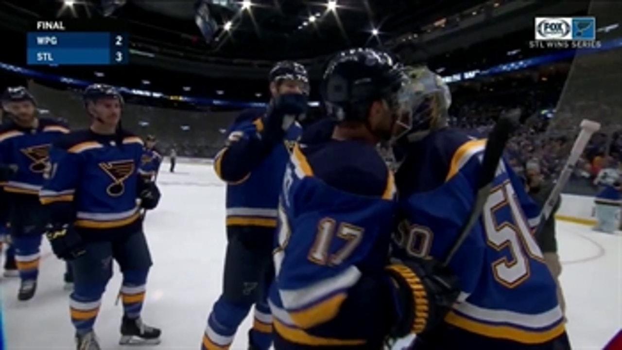 WATCH: Blues defeat the Jets in Game 6 to win the series