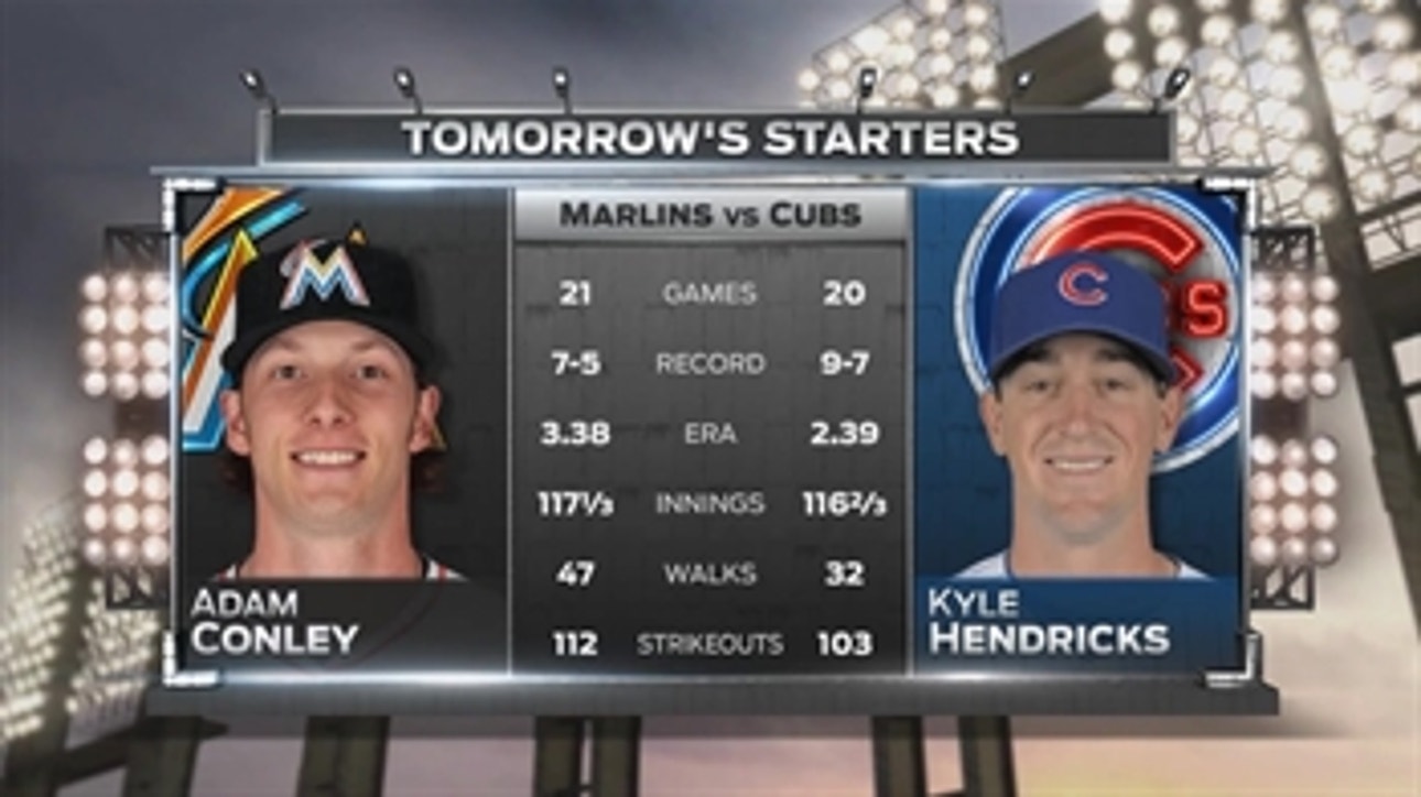 Marlins begin road trip with Adam Conley on mound in Chicago