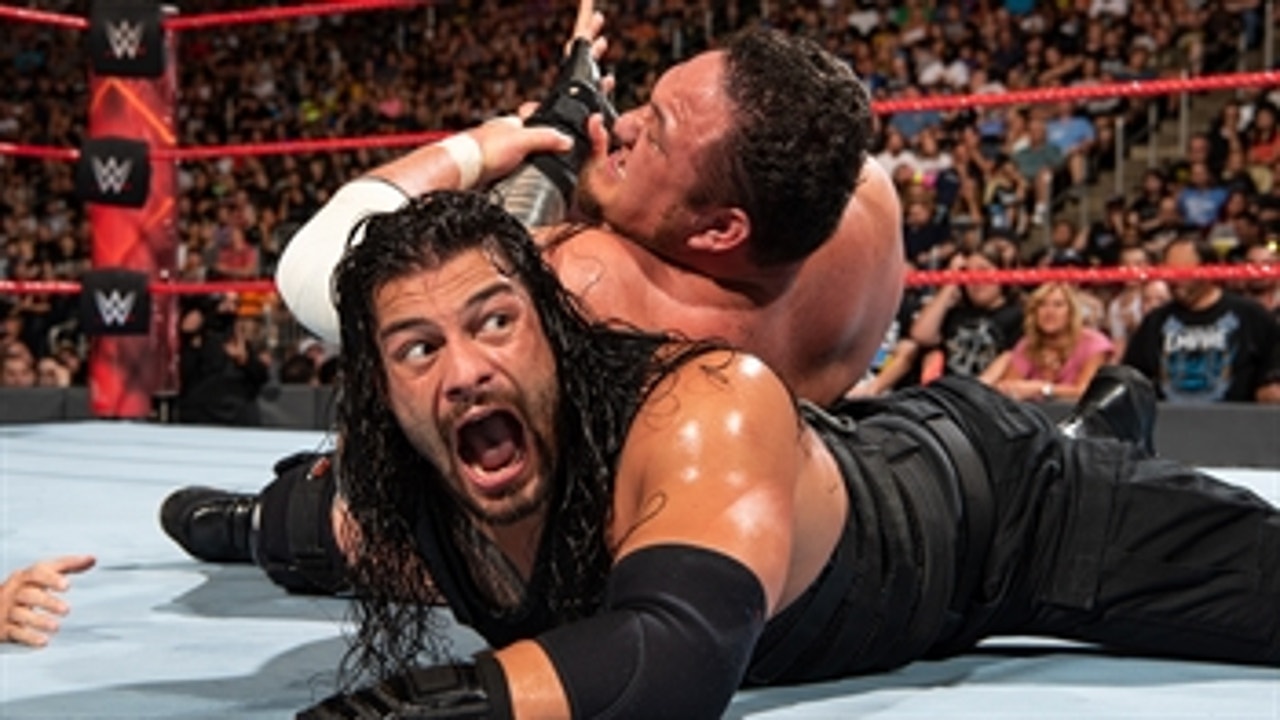 Roman Reigns vs. Braun Strowman vs. Samoa Joe - Triple Threat Match: Raw, July 31, 2017 (Full Match)