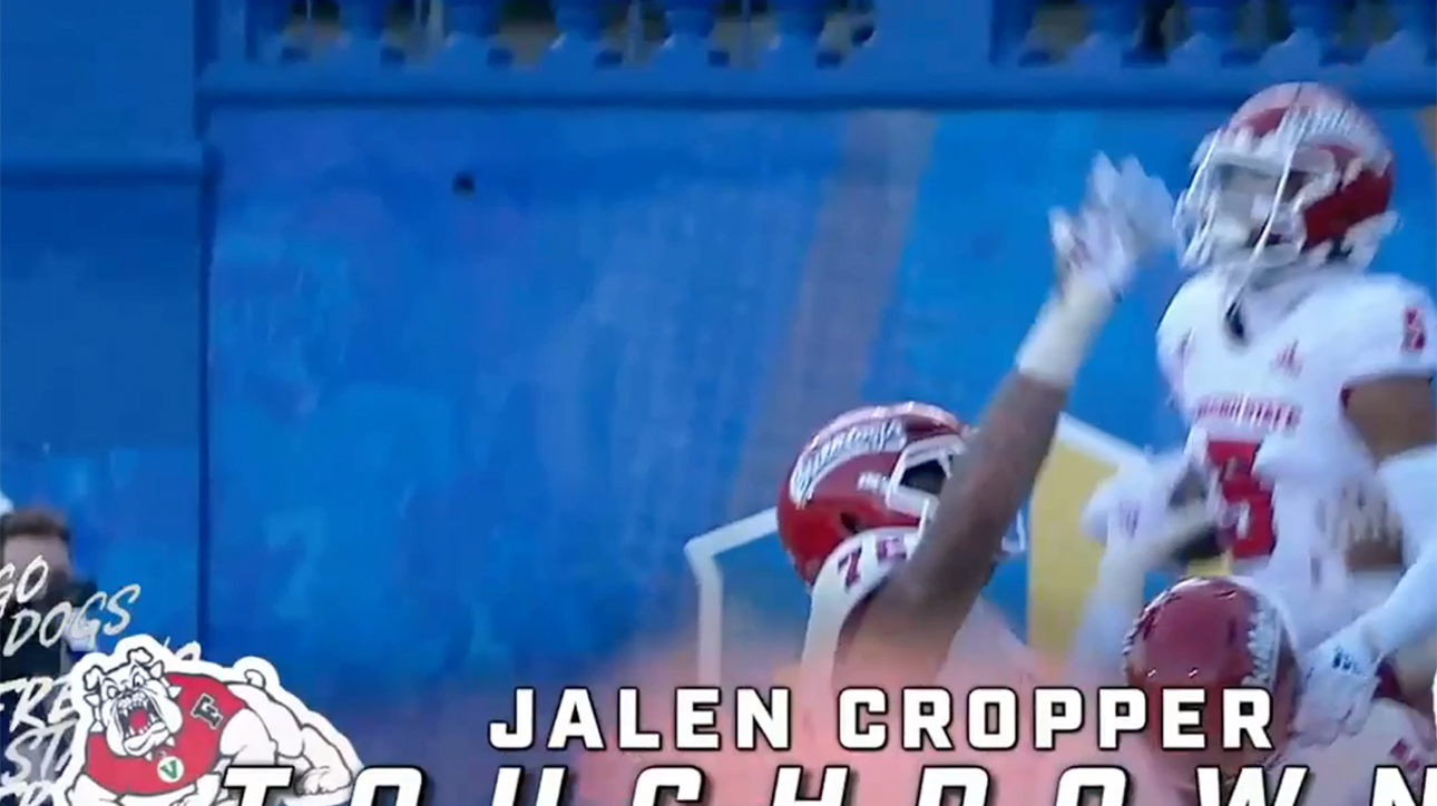 A Fresno State trick play results in a 29-yard touchdown by Jalen Cropper, extends lead over San Jose State to 33-9