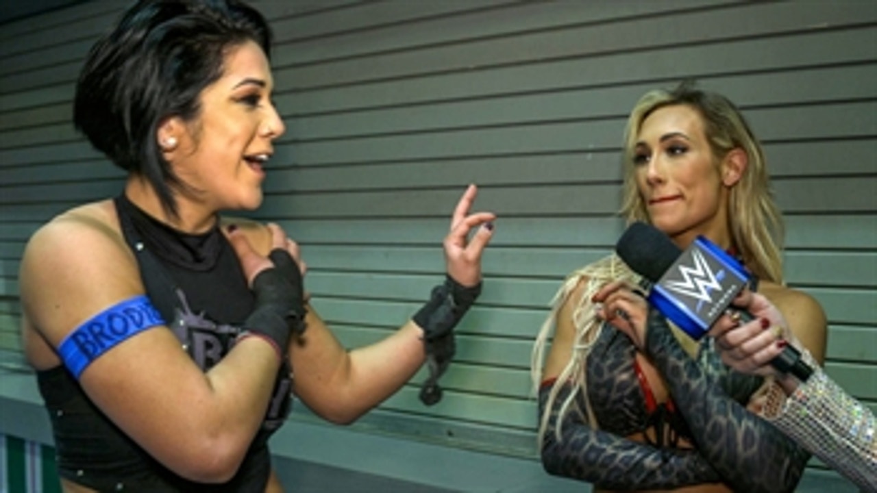 Carmella and Bayley celebrate a strong start to 2021 WWE Network Exclusive Jan. 1 2021