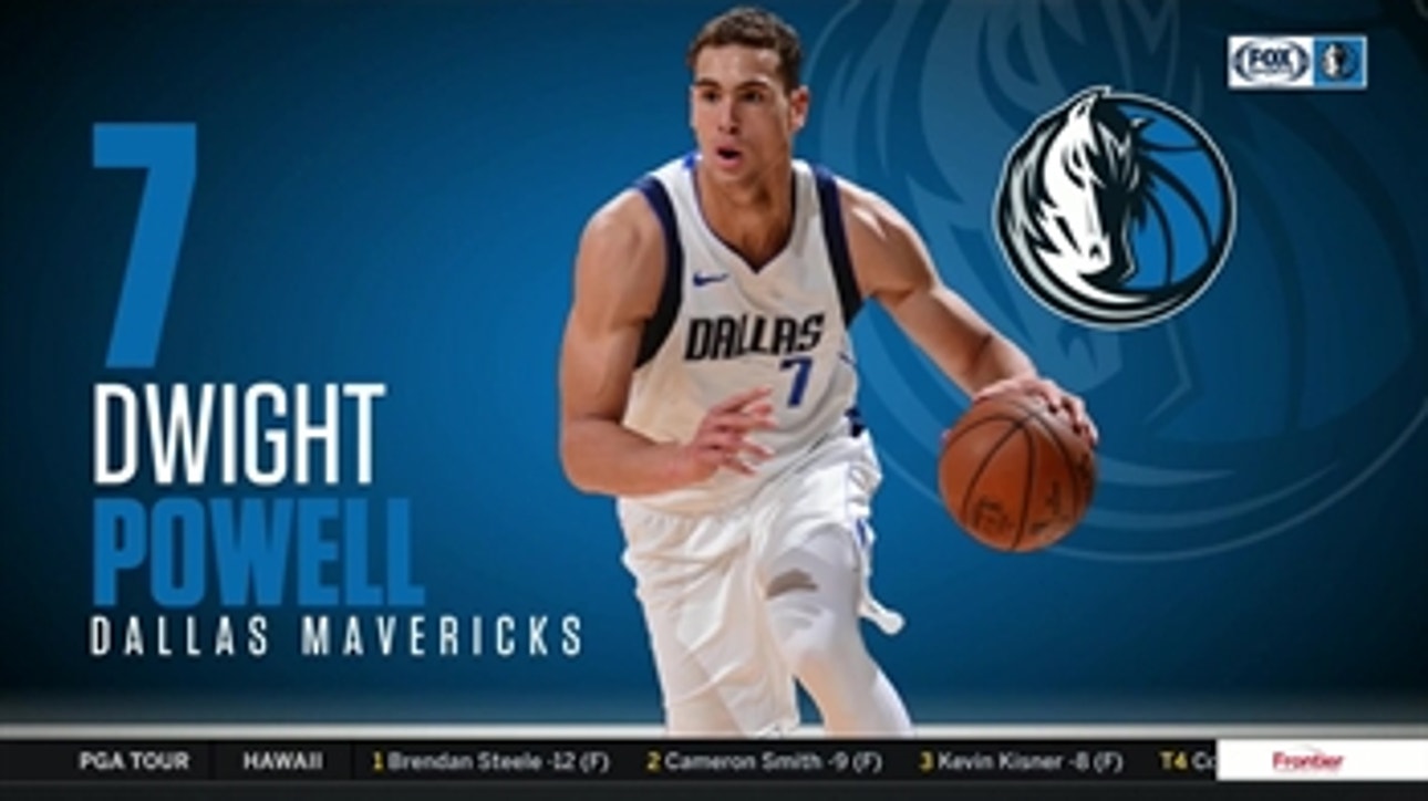 Dwight Powell has 19 points, Helps Mavs in win over 76ers ' Mavs Live