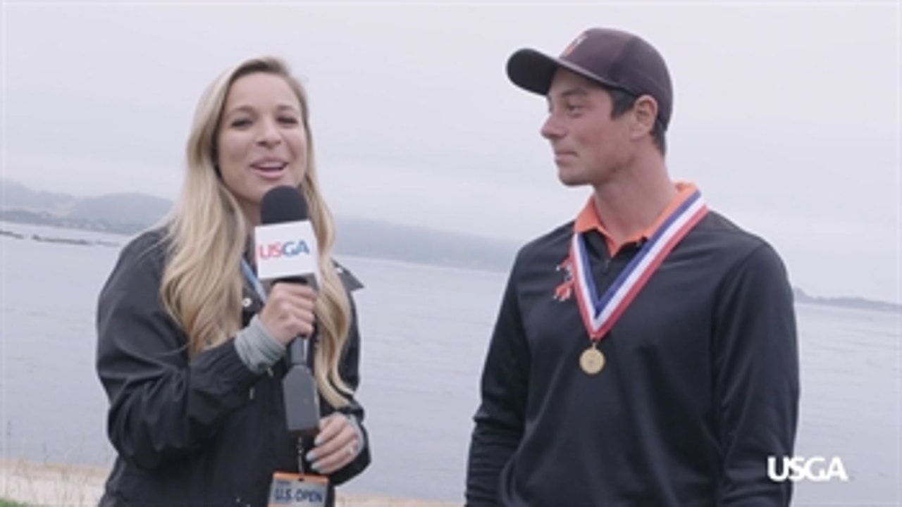 Interview With 2019 U.S. Open Low Amateur Viktor Hovland