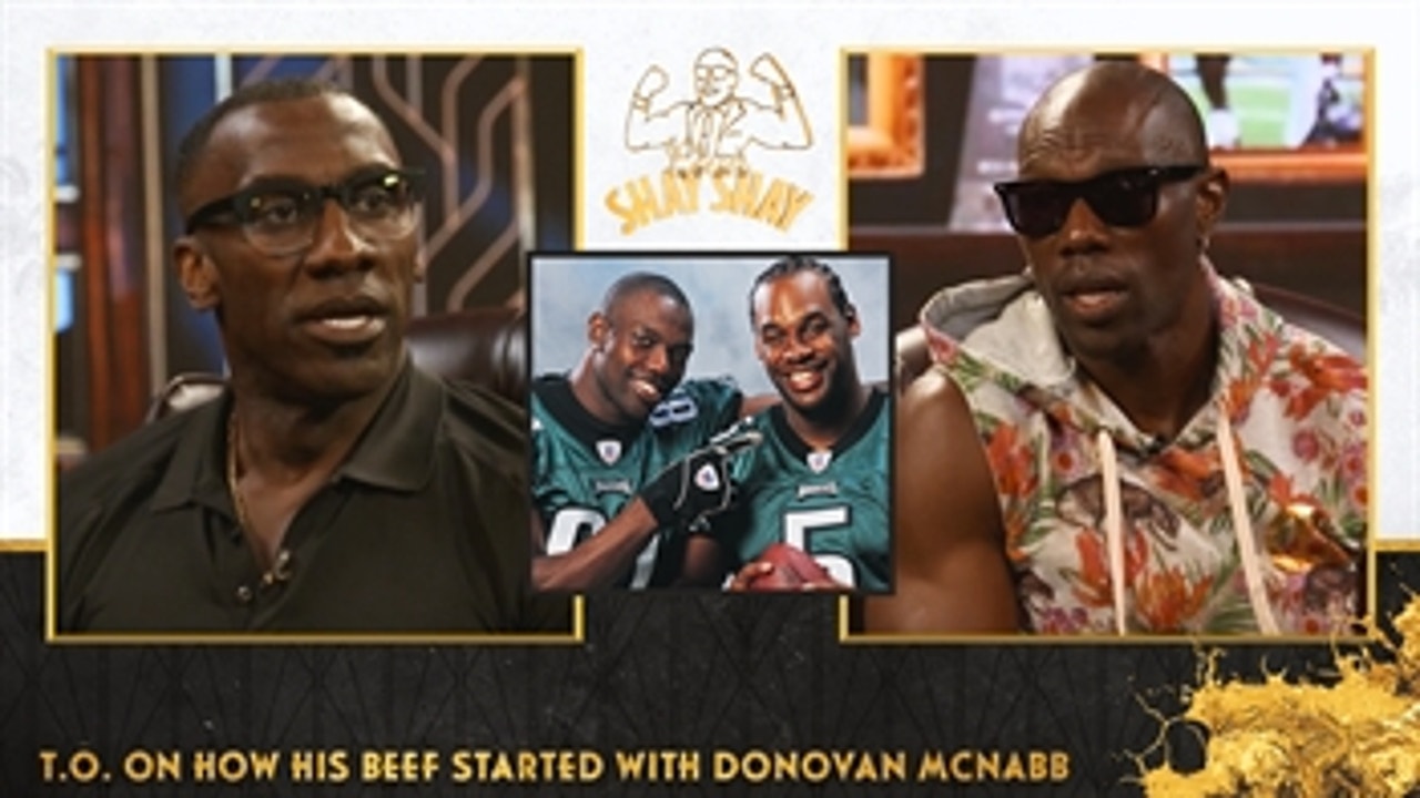 Donovan McNabb telling T.O. to "Shut the f up" sparked their beef I EP. 35 I  CLUB SHAY SHAY S2