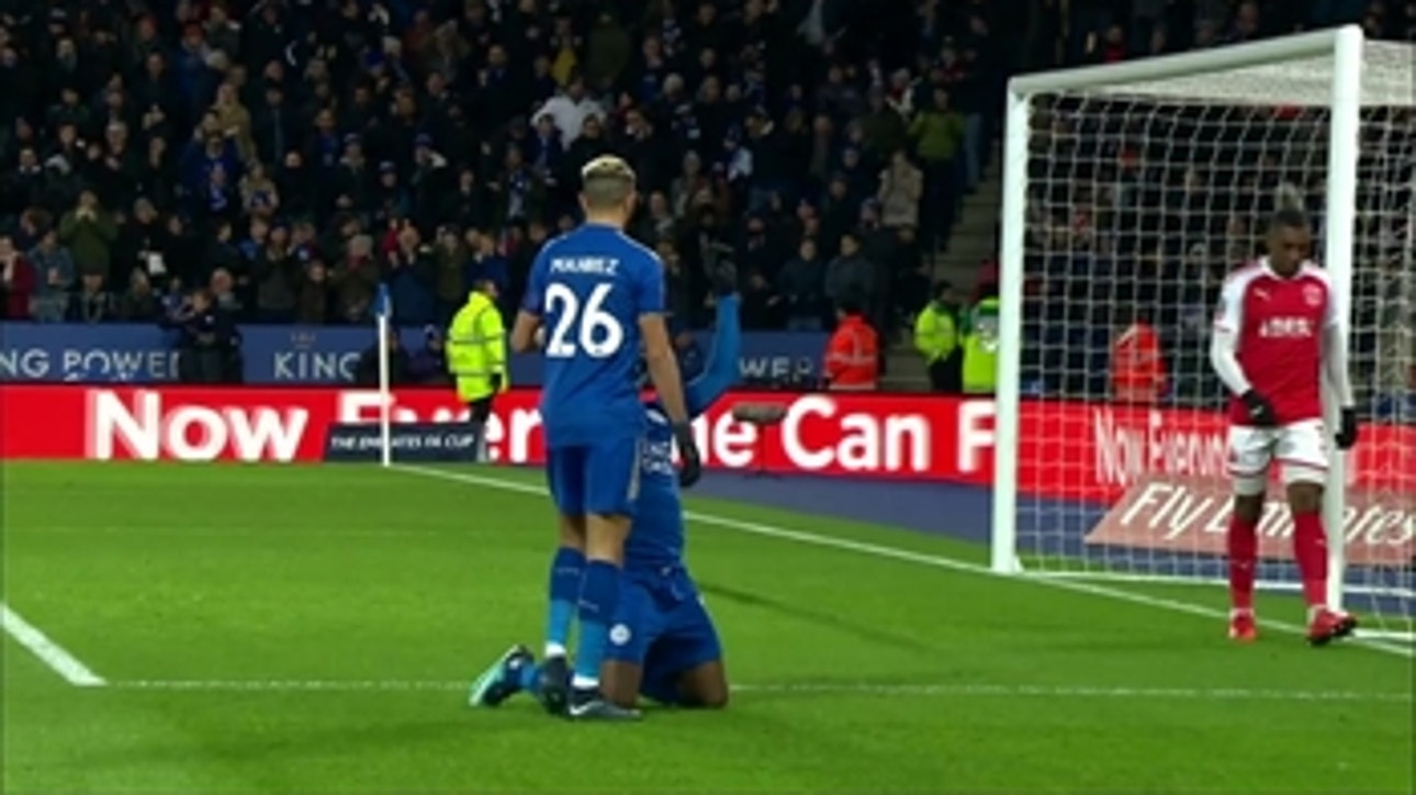 Leicester City vs. Fleetwood Town ' 2017-18 FA Cup Highlights