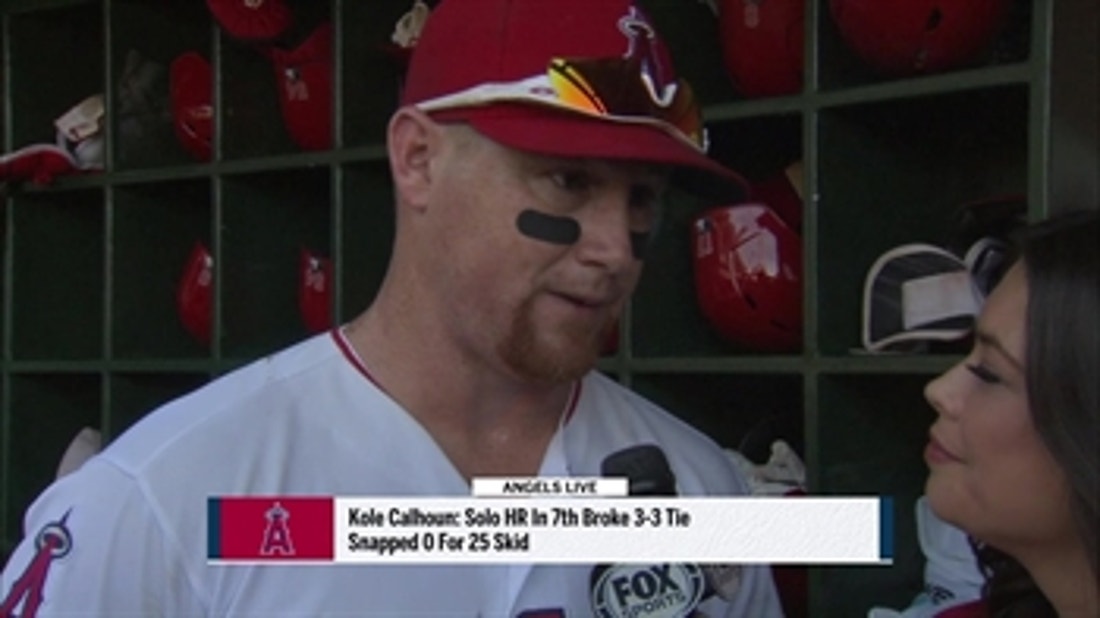 Kole Calhoun's 10th-inning home run lifts Angels over Seattle