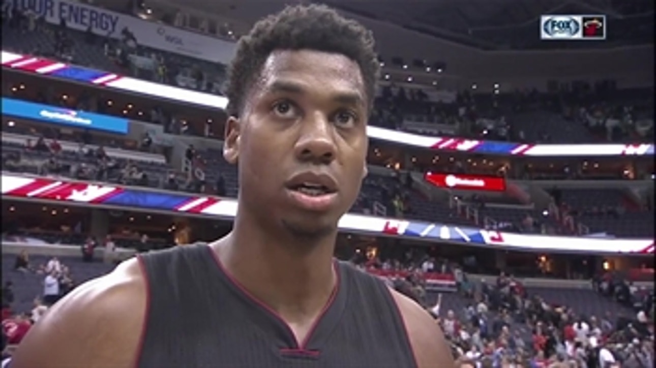 Hassan Whiteside: I always want to make the big block for this team