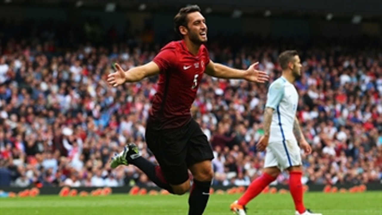 Calhanoglu equalizes for Turkey vs. England ' 2016 International Friendly Highlights