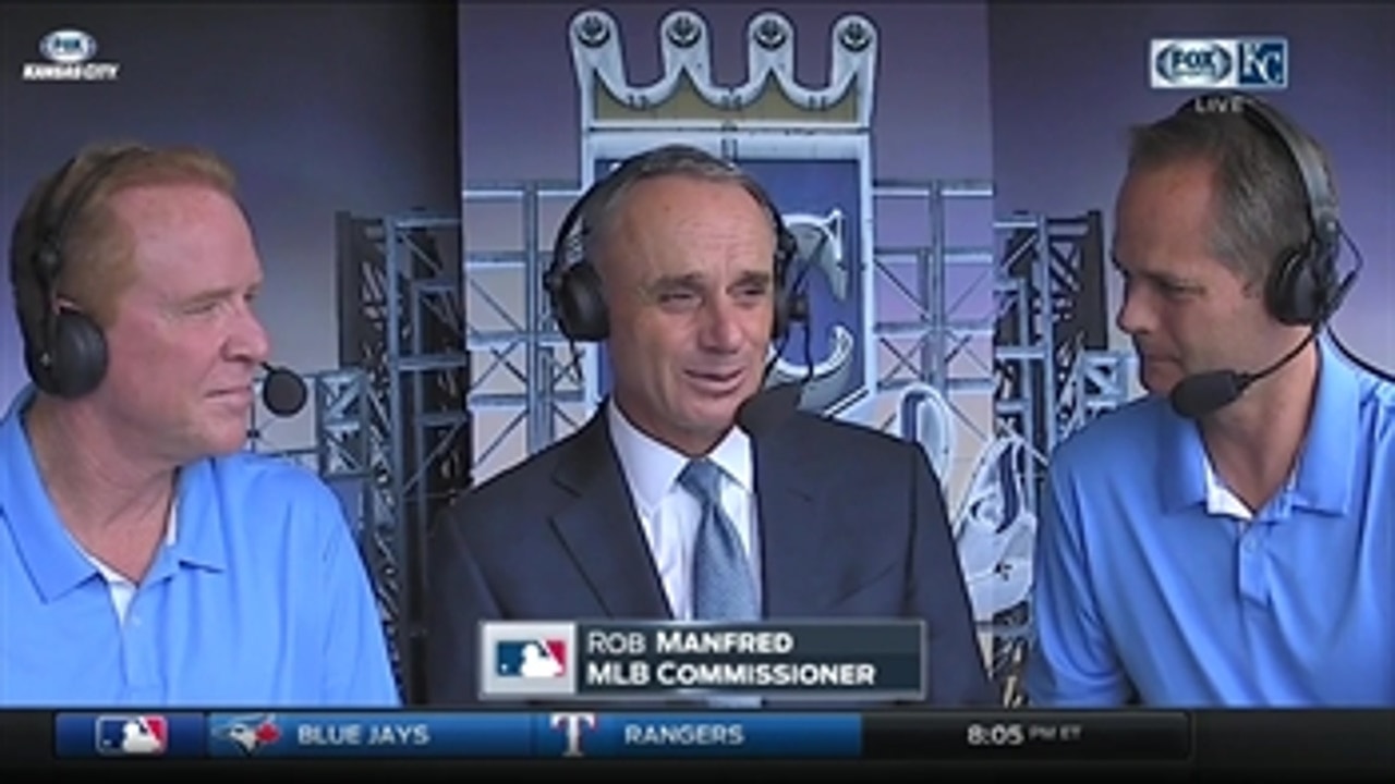 MLB commish Rob Manfred on Royals legend Buck O'Neil