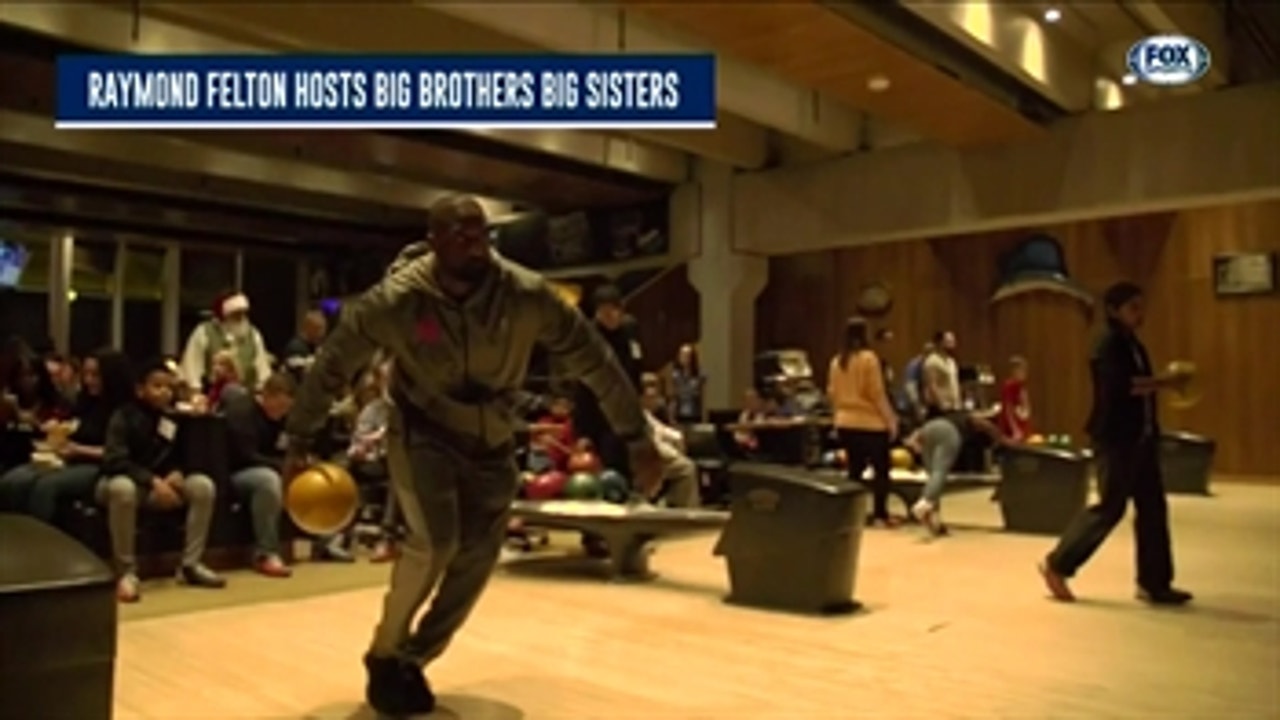 Raymond Felton hosts Big Brothers Big Sisters ' Thunder Insider