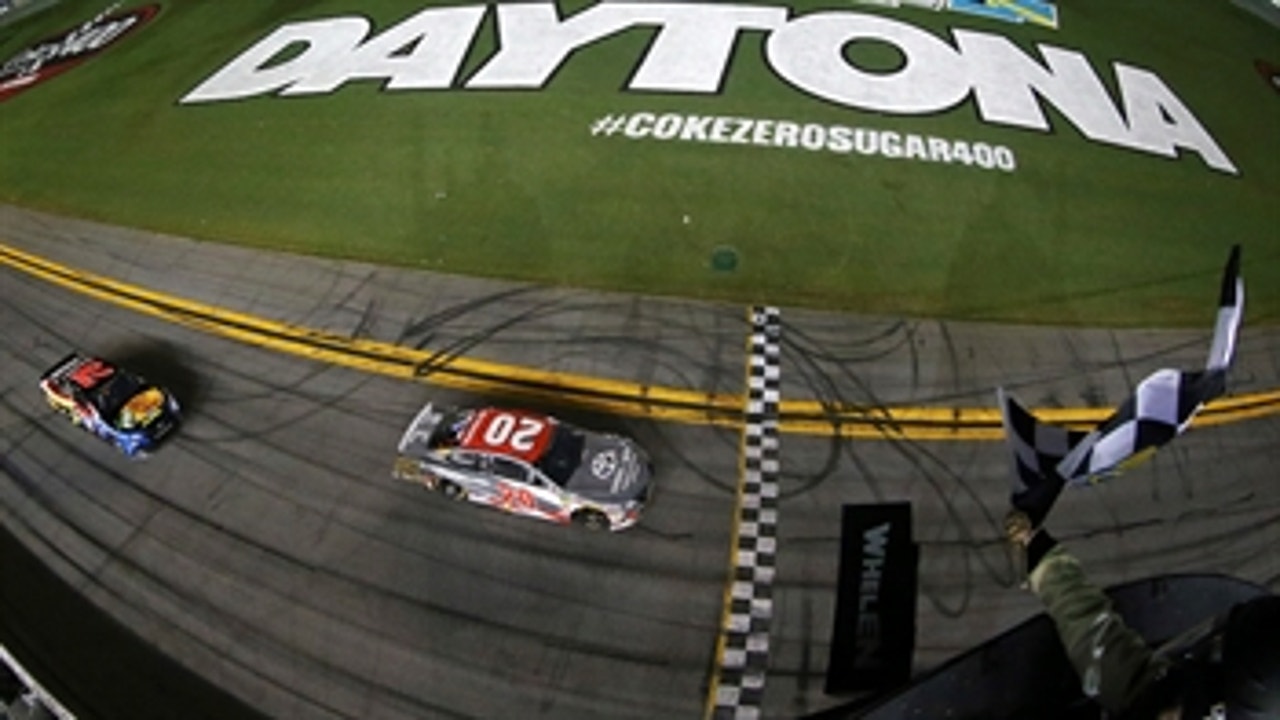 Erik Jones relives the final lap at Daytona from his point of view