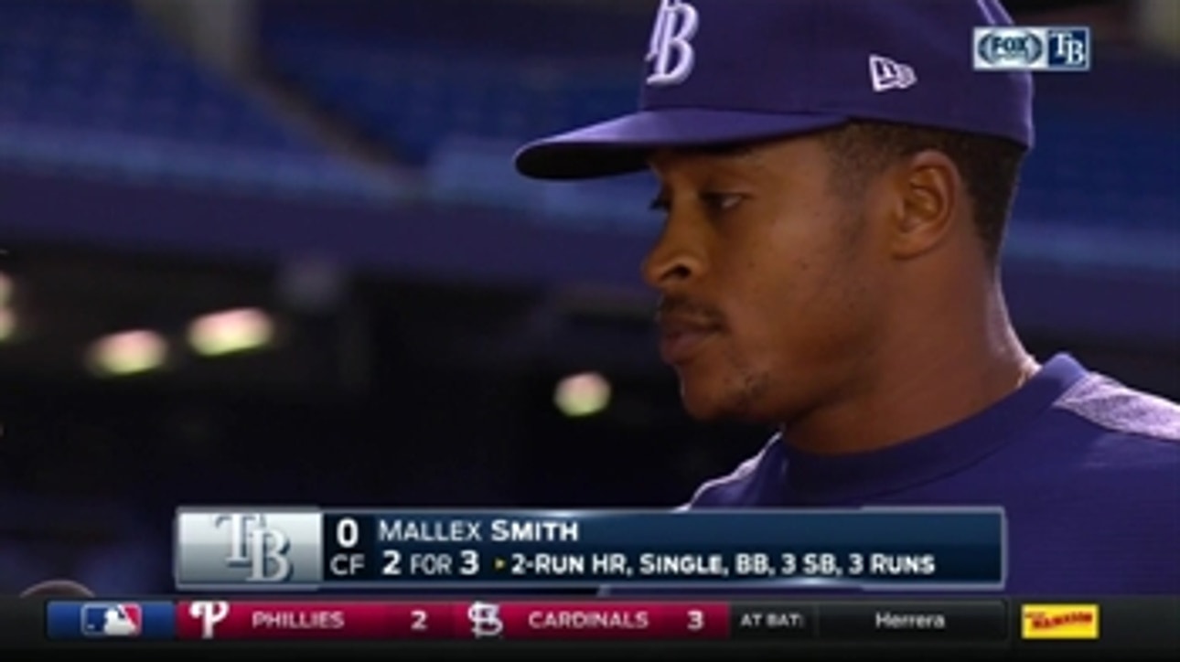 Mallex Smith just trying to help Rays keep rolling