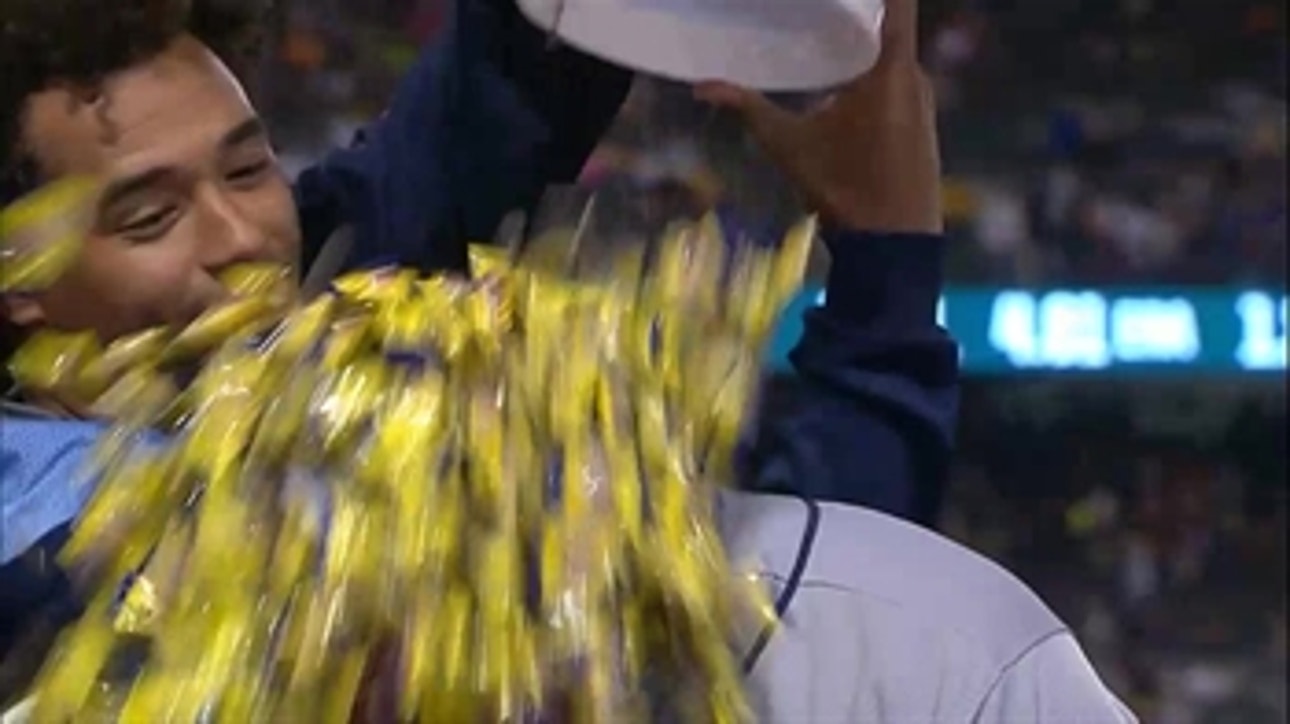 Archer switches up postgame celebration for Cabrera