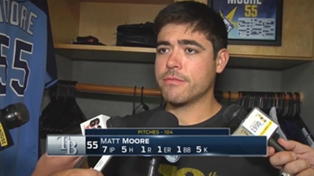 Matt Moore: This was a great win for us