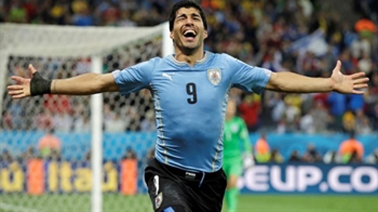 Uruguay deflates England's World Cup hopes