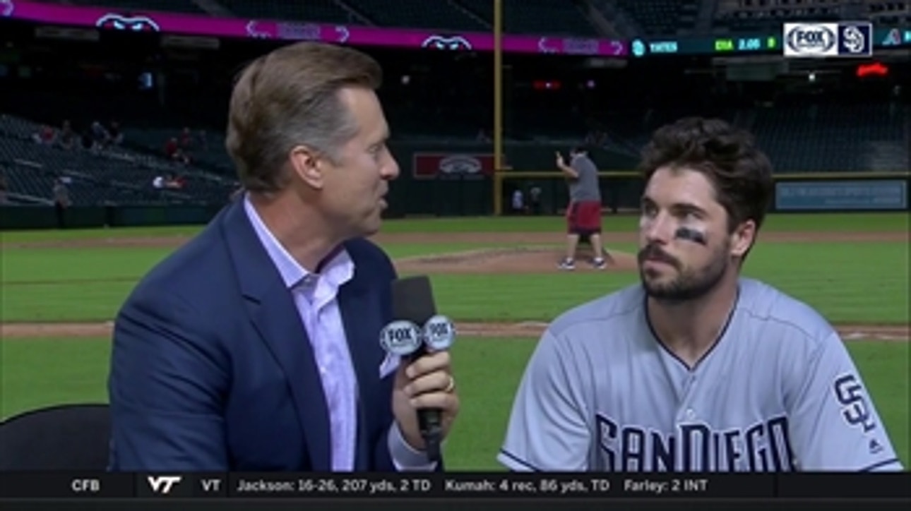 Austin Hedges on the Padres' 6-2 win