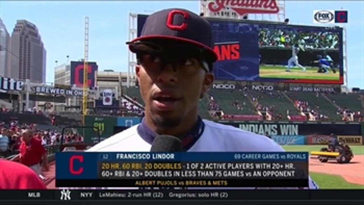 Francisco Lindor considers bounceback after Tuesday's loss a 'great lesson'