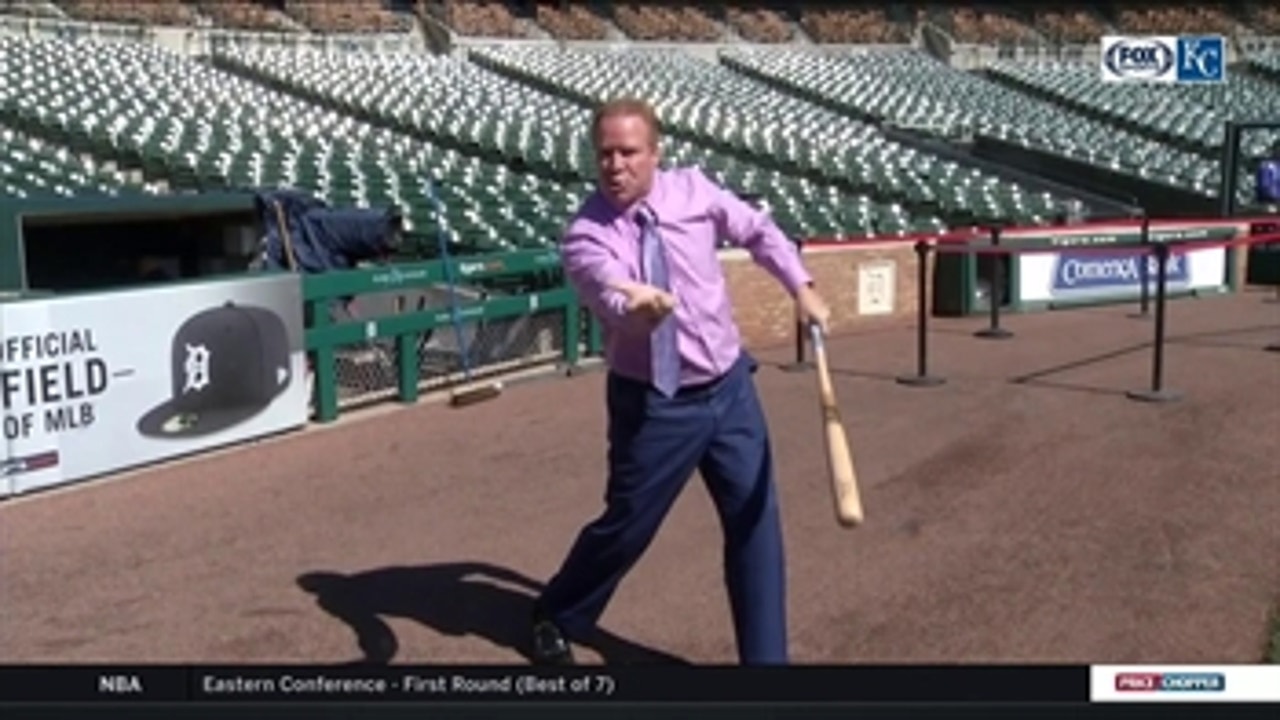 Rex Hudler demonstrates how to create a power swing