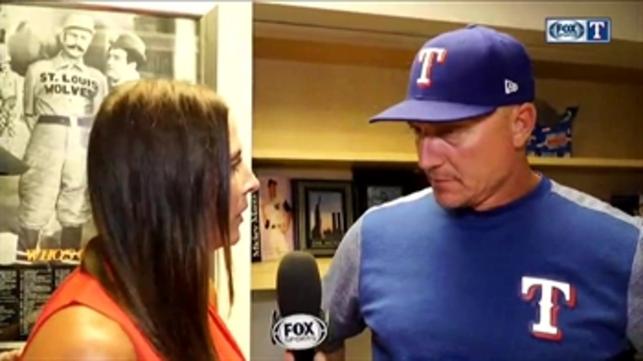Jeff Banister talks pitching in tough 2-1 loss to New York