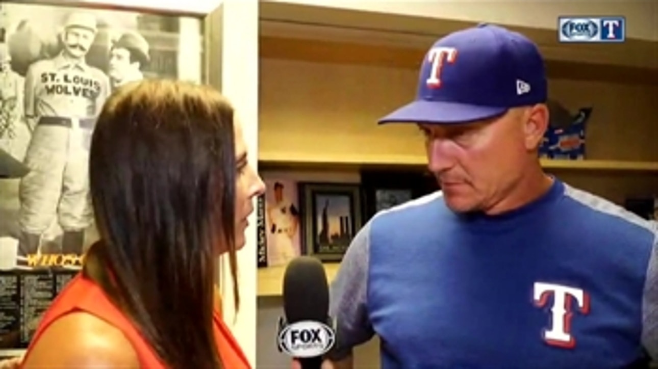Jeff Banister talks pitching in tough 2-1 loss to New York