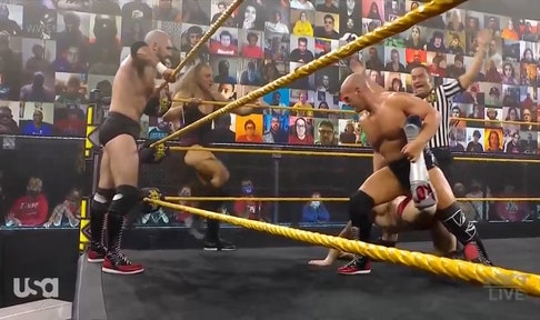 Finn Balor, Kyle O’Reilly and Roderick Strong face Pete Dunne, Oney Lorcan and Danny Burch face off in six-man tag team