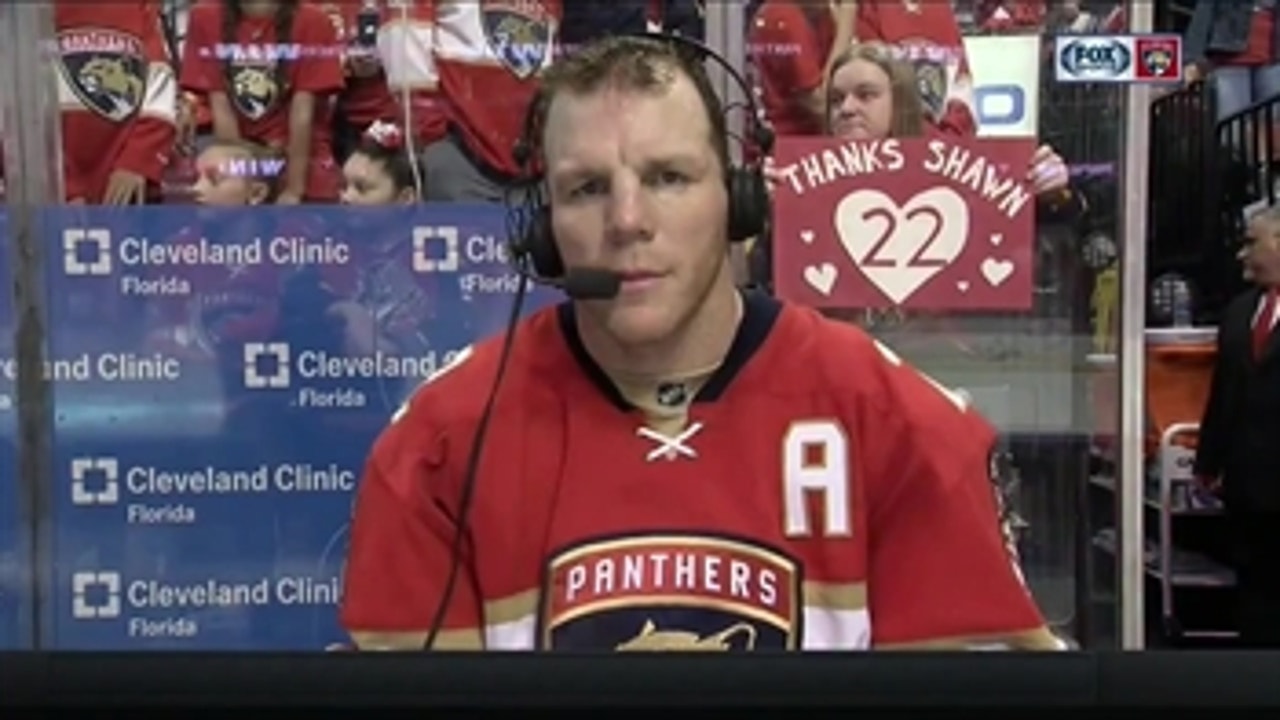 Shawn Thornton says retirement is starting to 'sink in'