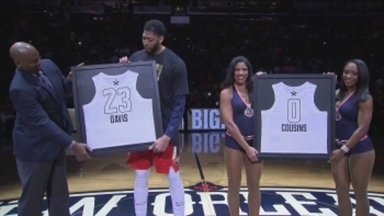 Anthony Davis, Boogie Cousins Honored as NBA All-Stars