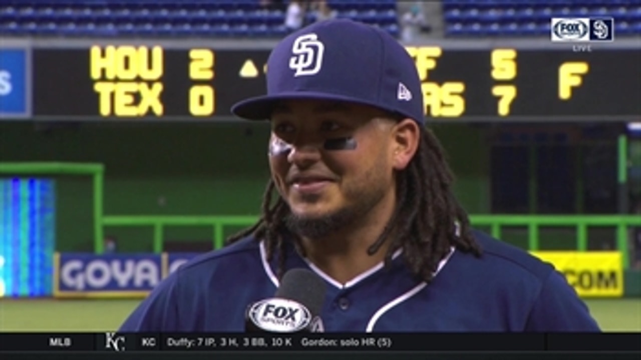Freddy Galvis on the Padres' 5-4 win