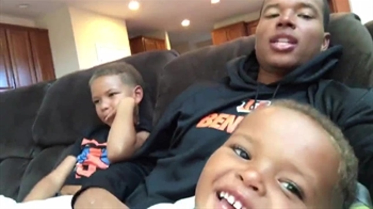 Bengals WR Marvin Jones is relaxing with his boys - PROcast