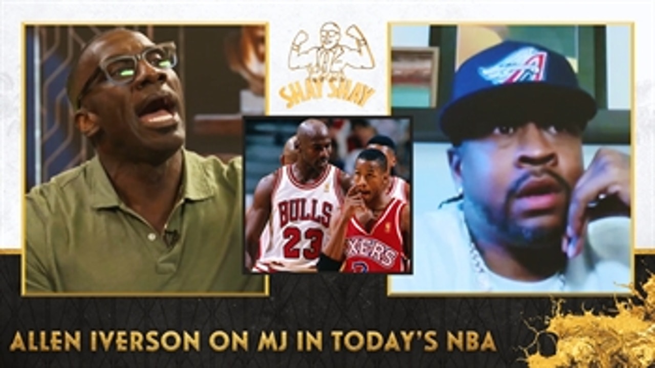 Allen Iverson predicts how many points Michael Jordan would average in today's NBA I Club Shay Shay