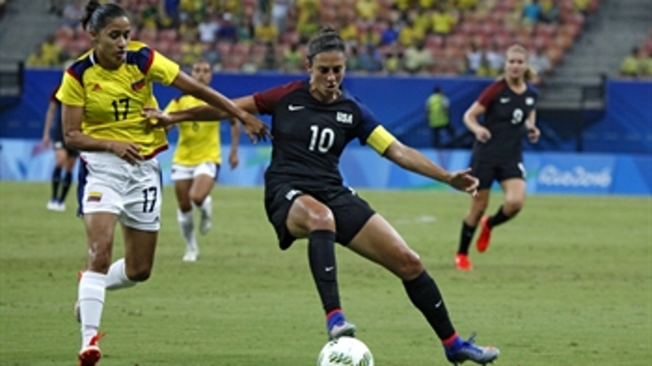 Carli Lloyd and the USWNT aren't happy with their draw vs. Colombia