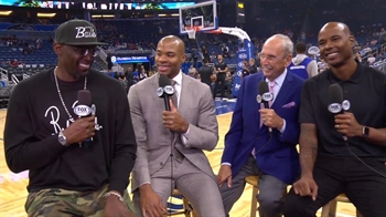 Ralph Lawler joined by former Clippers Darius Miles, Quentin Richardson